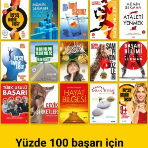 Mümin Sekman'dan isme imzalı 100 kitap